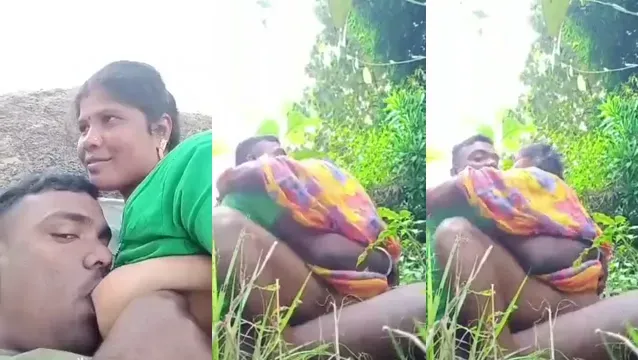 Devar Bhabhi Boobs Sucking In Public - Wild Field Sex MMS